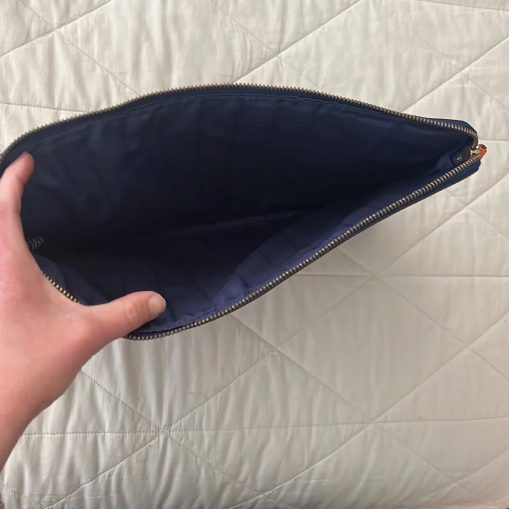Marc Jacobs Large Signature Snakeskin Print Laptop/Tech Sleeve